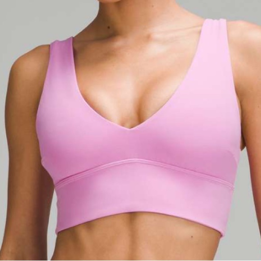 Lululemon Athletica Mauve Crop Top
